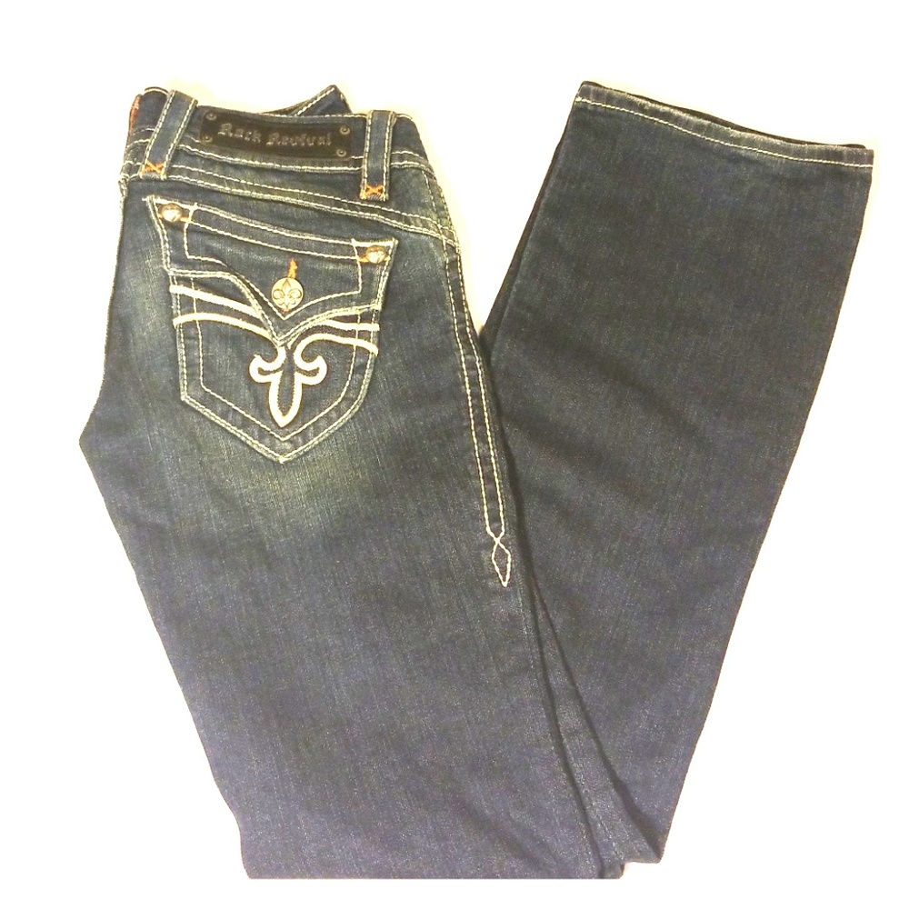 Rock Revival Stephanie Boot Cut Jeans sz 26